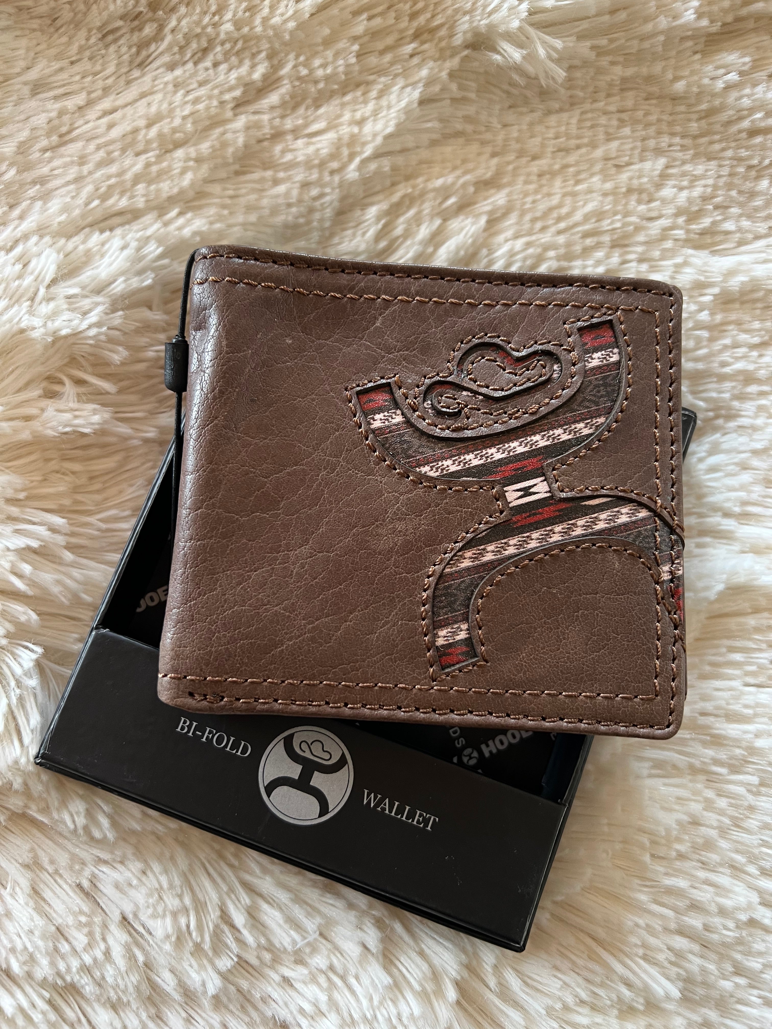 Hooey Hands Up Nomad Leather Bifold Western Wallet