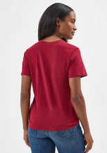 Load image into Gallery viewer, Women’s Rope Logo Tee- Red
