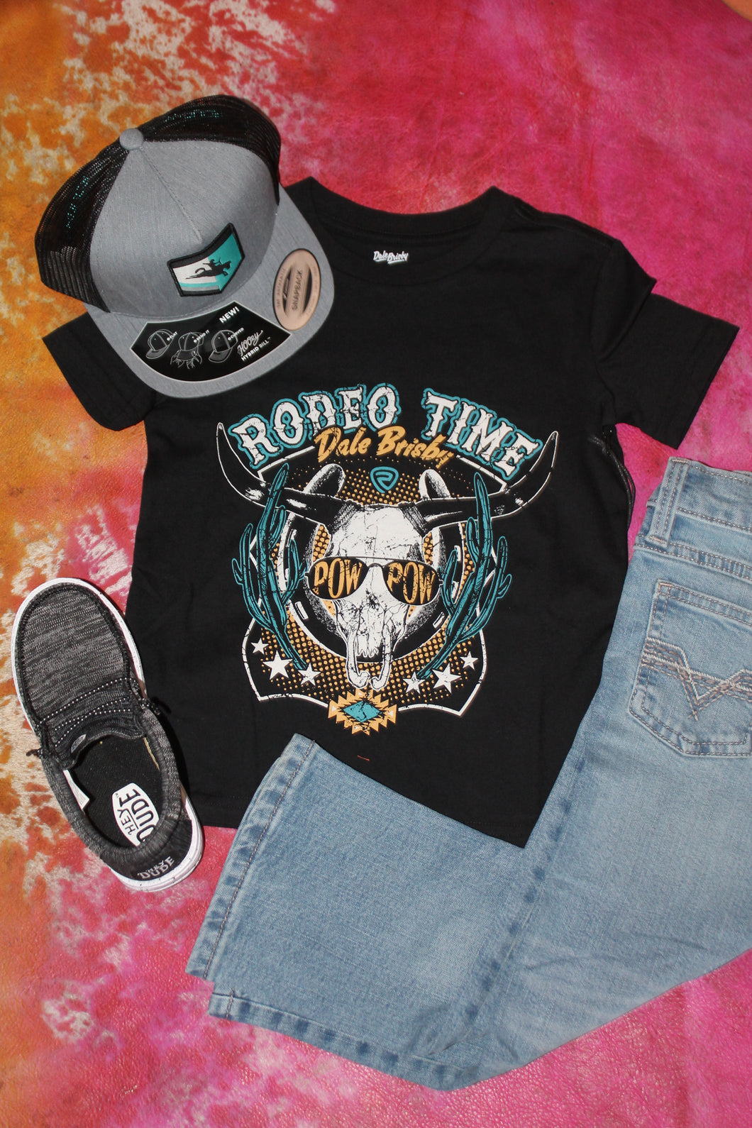 YOUTH R&R Midnight Rodeo Time Tee