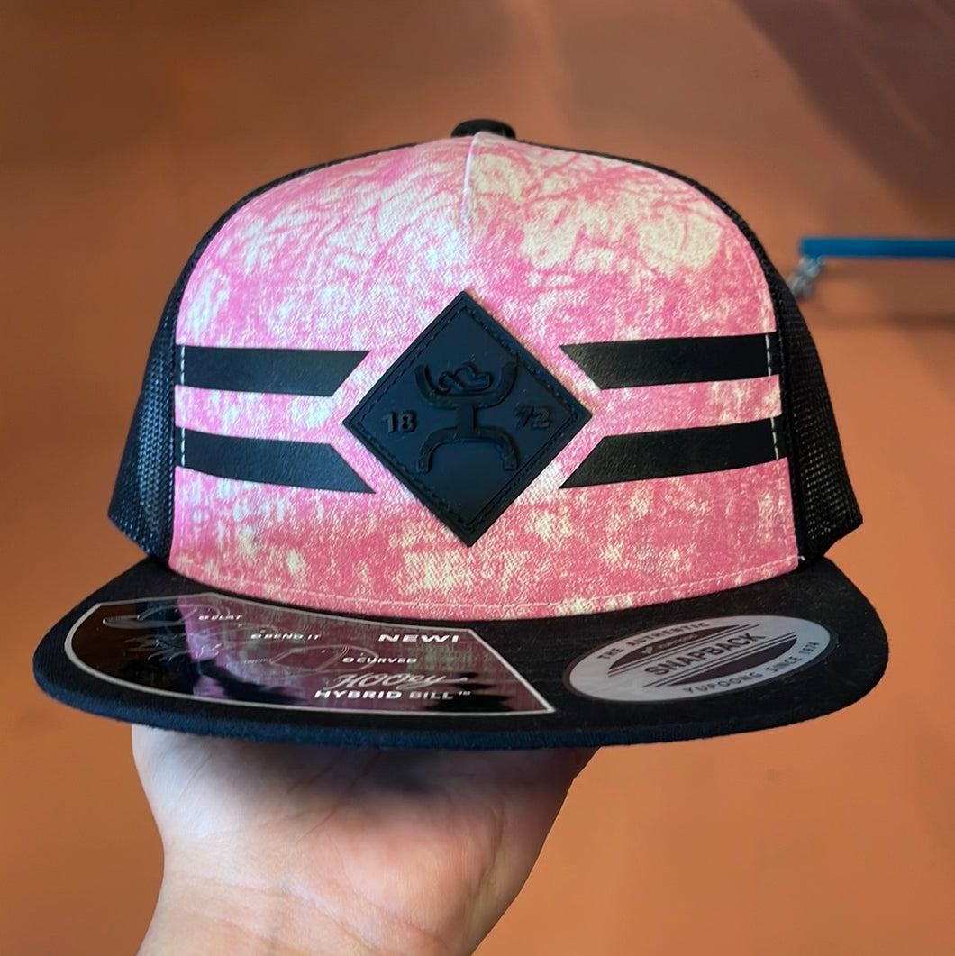 Hooey Spitfire Pink/Black Cap