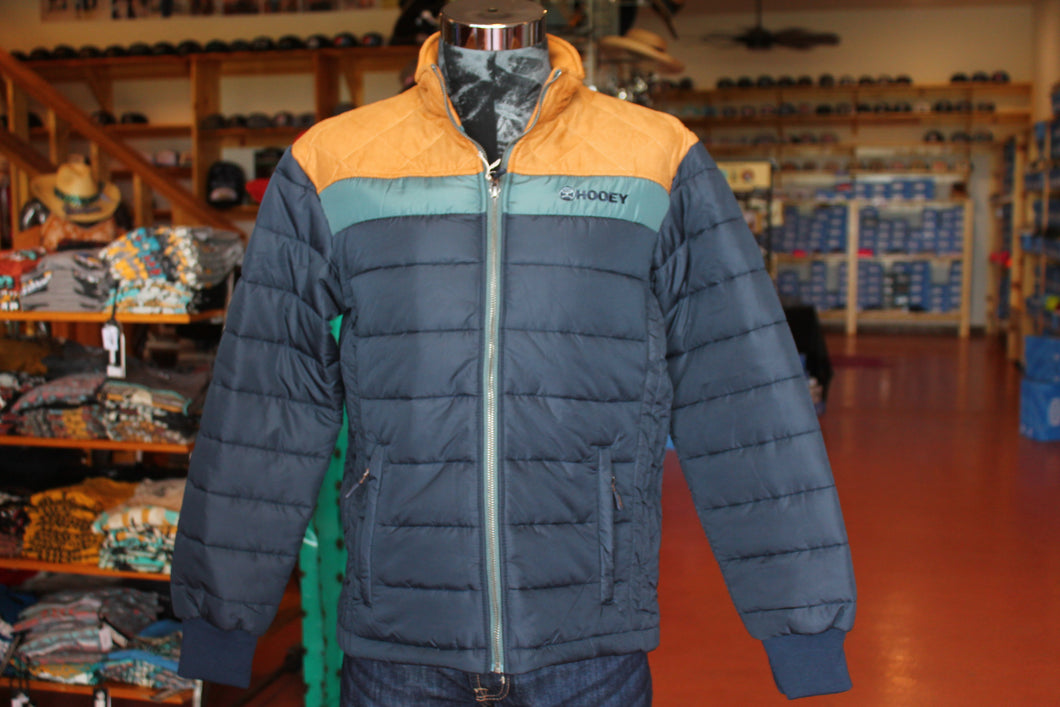 Hooey Men’s Navy Puffer Jacket