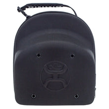 Load image into Gallery viewer, LARGE CAP CARRIER - BLACK W/HOOEY RODEO PATTERN INTERIOR
