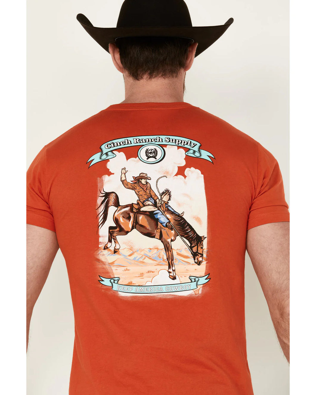 Cinch Men's Keep America Cowboy