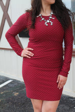 Load image into Gallery viewer, R&amp;R Pomegranate Bodycon Dress
