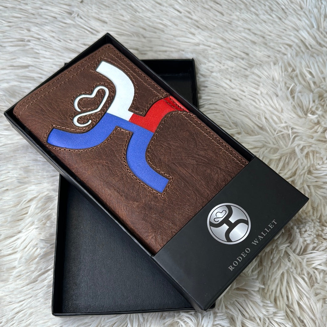 Texican Texas Flag Rodeo Wallet