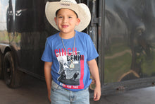 Load image into Gallery viewer, Boys CINCH &quot;Made for This&quot; Royal Blue Tee
