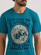 Load image into Gallery viewer, Men&#39;s &#39;Wrangler Jeans Circle Rider&#39; Tee
