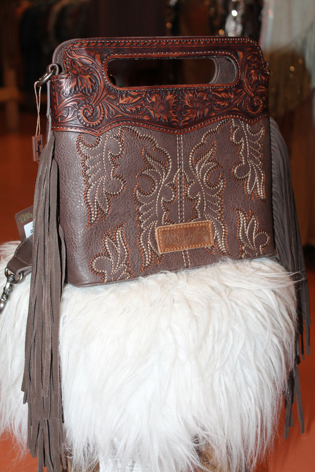 Wrangler Crossbody- Brown