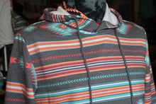 Load image into Gallery viewer, R&amp;R Aztec Sun Hoodie
