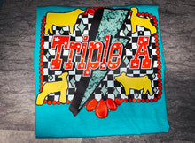 Load image into Gallery viewer, Triple A Show Tee- Turquoise
