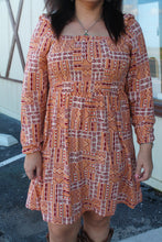 Load image into Gallery viewer, Wrangler Women’s Peach Aztec Dress
