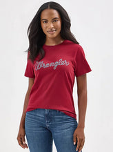 Load image into Gallery viewer, Women’s Rope Logo Tee- Red
