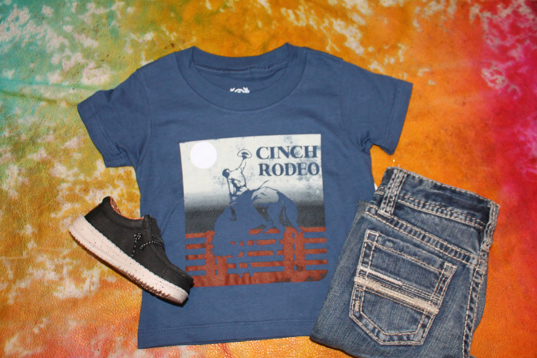 Cinch Rodeo Navy Tee-Toddler