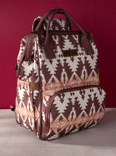 Load image into Gallery viewer, Wrangler Backpack- Brown Aztec
