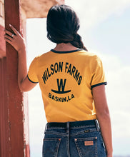 Load image into Gallery viewer, Lainey Wilson Girls Wilson Farm Ringer Tee
