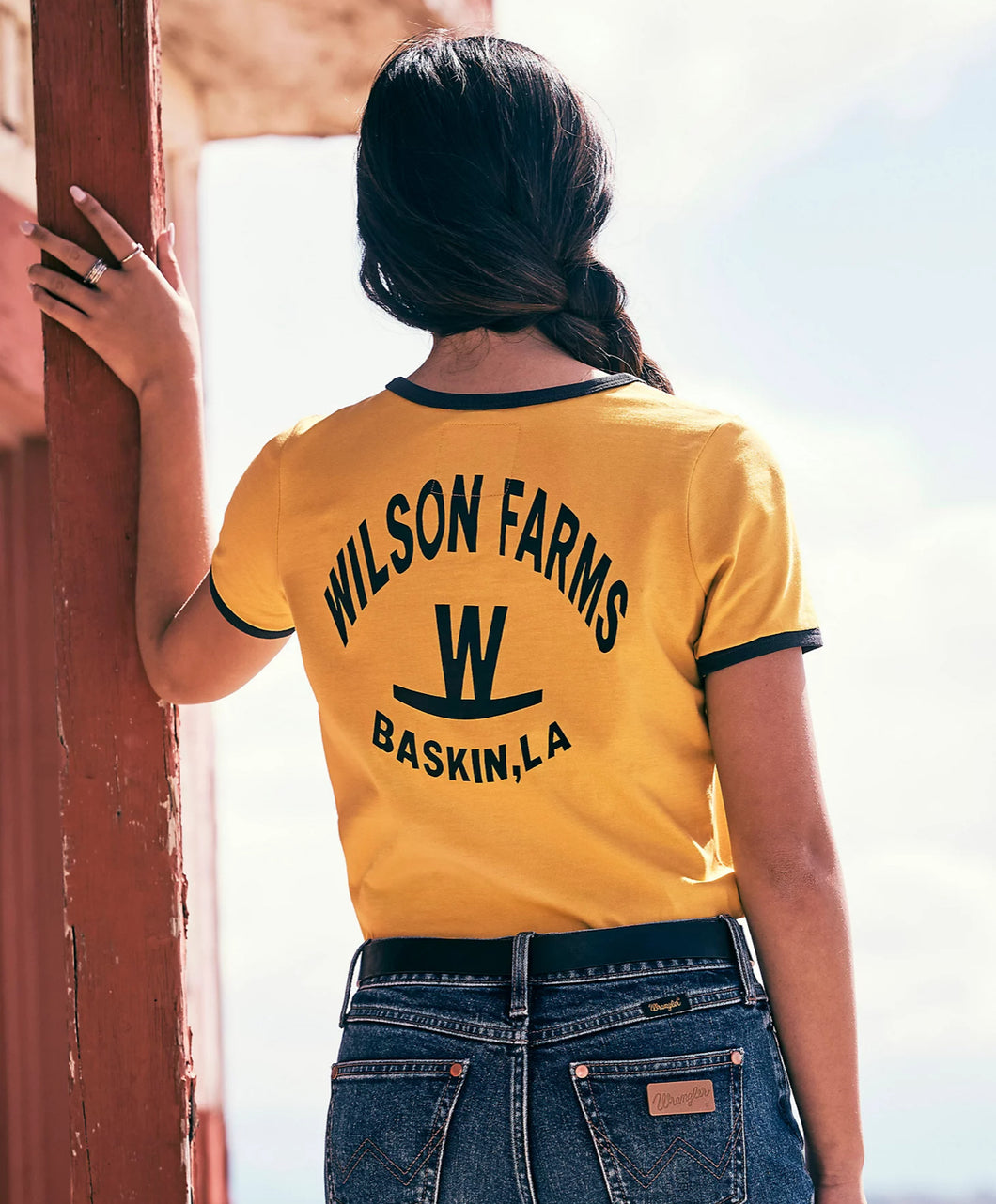 Lainey Wilson Girls Wilson Farm Ringer Tee