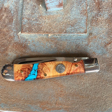 Load image into Gallery viewer, Whiskey Bent Turquoise River Hoof-Pick Knife
