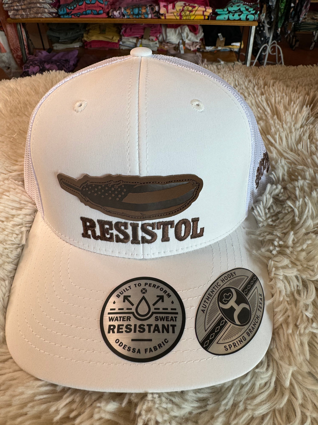 Resistol White Hooey Cap