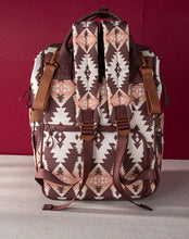 Load image into Gallery viewer, Wrangler Backpack- Brown Aztec
