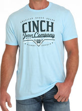 Load image into Gallery viewer, Men’s Cinch Jean Company Tee- Light Blue
