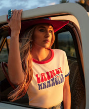 Load image into Gallery viewer, Lainey Wilson X Wrangler Slim Ringer Tee
