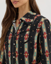 Load image into Gallery viewer, Lainey Wilson X Wrangler Classic Black Checotah Shirt
