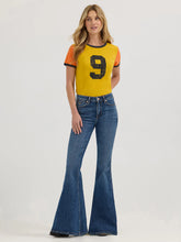 Load image into Gallery viewer, Lainey Wilson X Wrangler Baskin Blue Bell Bottoms
