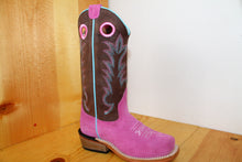 Load image into Gallery viewer, Old West Youth Pink Suede Boots
