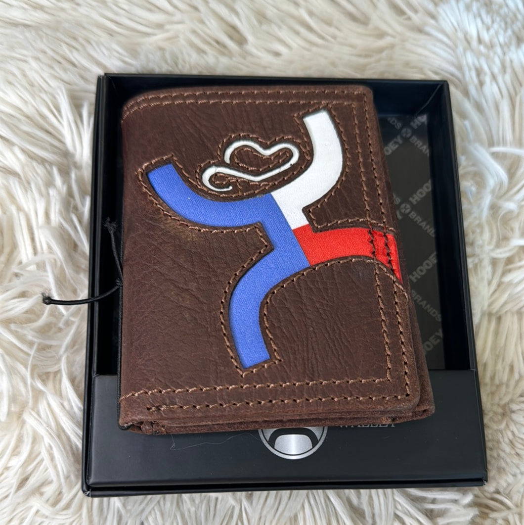 Texican Texas Flag Tripfold Wallet