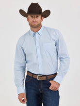 Load image into Gallery viewer, Men’s Wrangler COJO Light blue Diamond Long Sleeve
