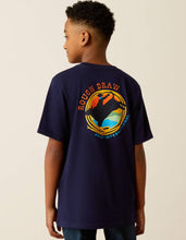 Load image into Gallery viewer, Boys Ariat Rough Draw SS Tee- Classic Blue
