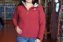 Load image into Gallery viewer, Hooey Women’s Maroon Soft-shell Jacket
