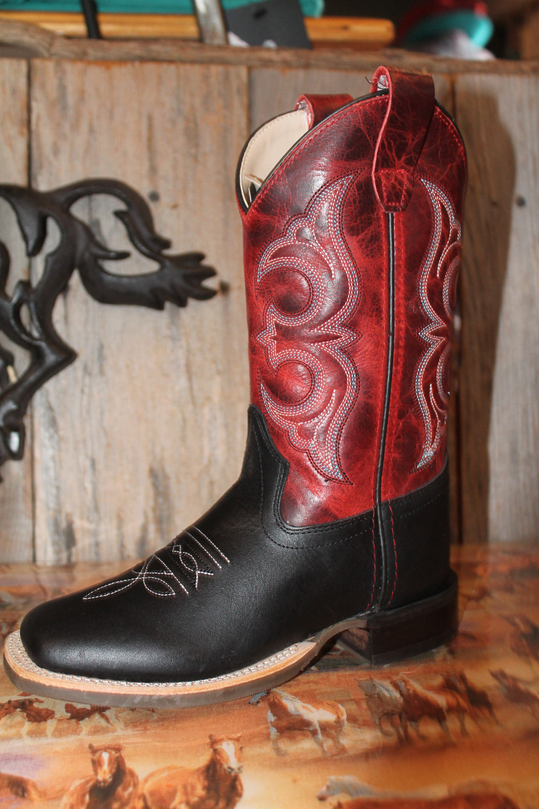 Old West Ghost Boots-Youth