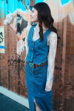 Load image into Gallery viewer, Rock &amp; Roll Denim Studded Vest
