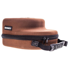 Load image into Gallery viewer, CAP CARRIER - BROWN W/BLACK/BROWN &amp; TAN AZTEC INTERIOR
