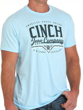 Load image into Gallery viewer, Men’s Cinch Jean Company Tee- Light Blue
