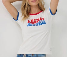 Load image into Gallery viewer, Lainey Wilson X Wrangler Slim Ringer Tee
