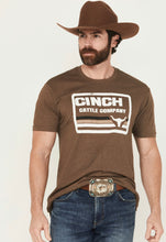 Load image into Gallery viewer, Cinch Men’s Cattle Company Tee- Brown
