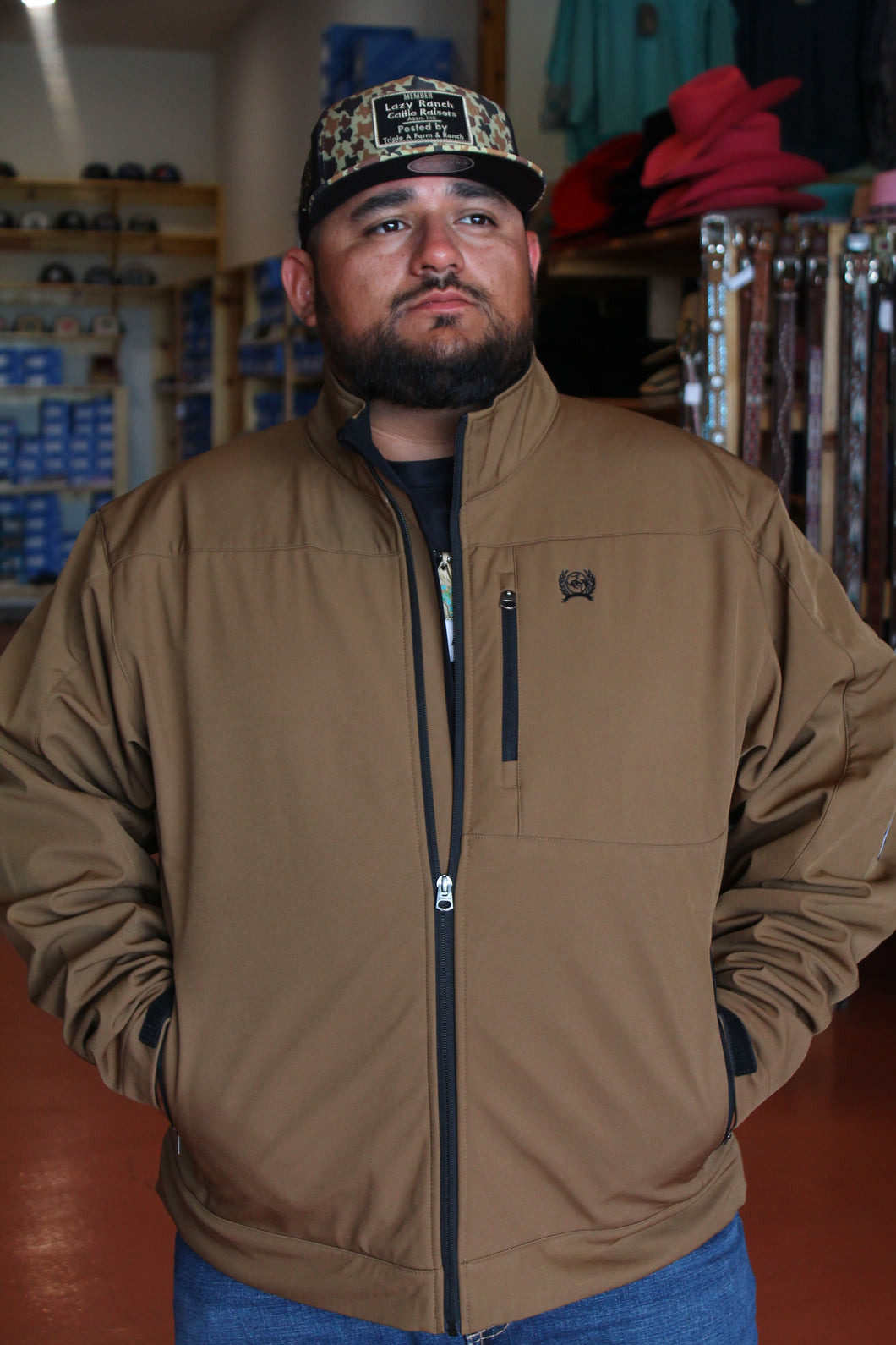 Cinch Bonded Brown Jacket