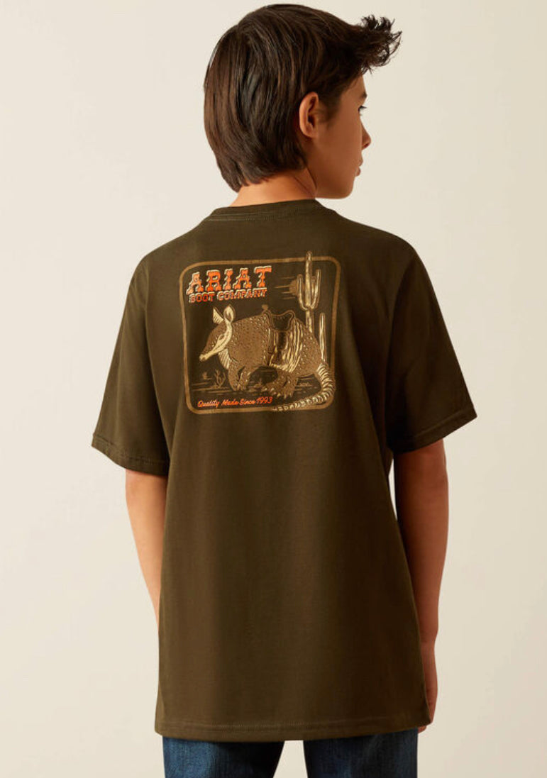 Boys Ariat Armadillo Tee Shirt