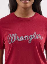 Load image into Gallery viewer, Women’s Rope Logo Tee- Red
