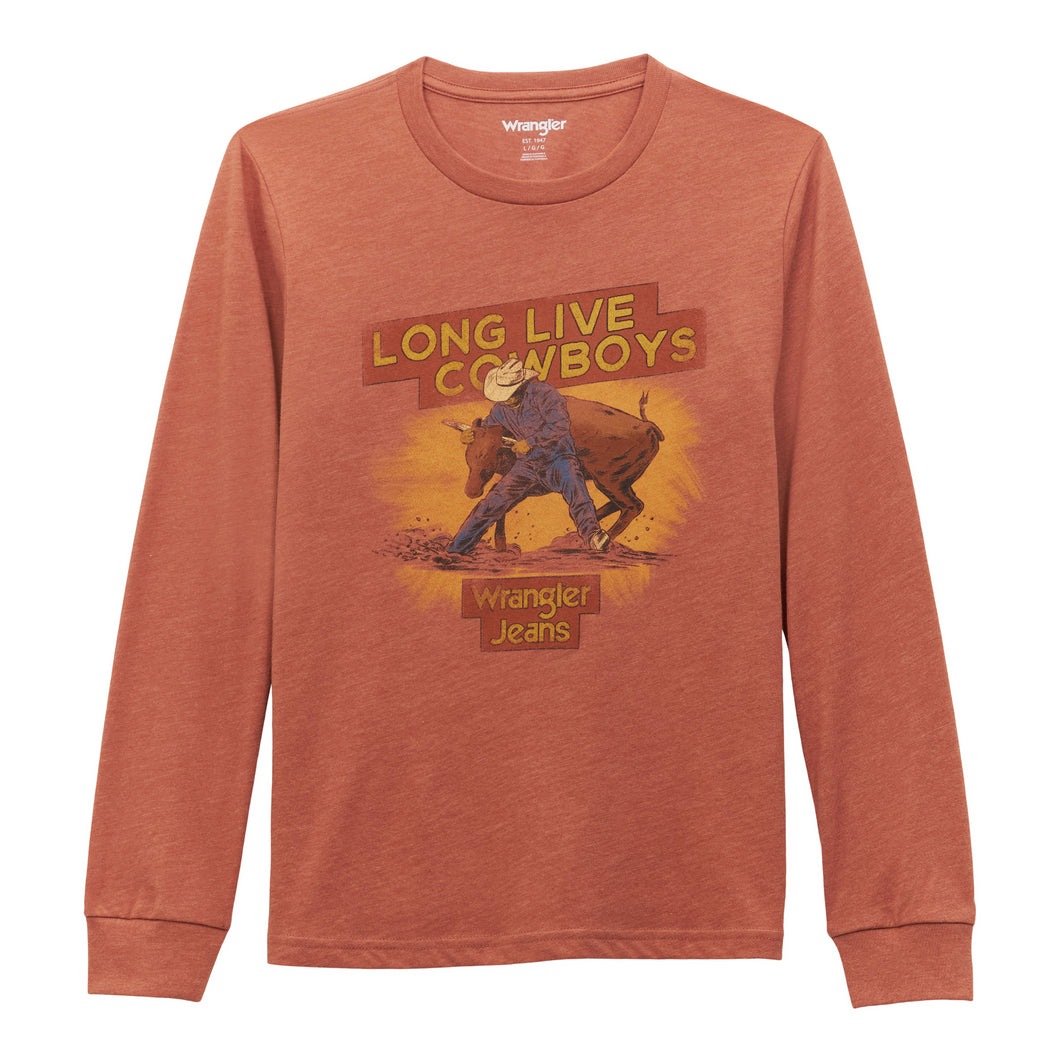 Boy Bull Wrestle Long Sleeve