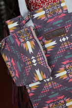 Load image into Gallery viewer, R&amp;R Aztec Print Bag w/ Fringe (2 styles)
