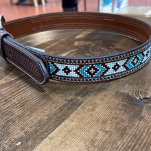 Load image into Gallery viewer, Men&#39;s Nocona Brown Diamond Belt
