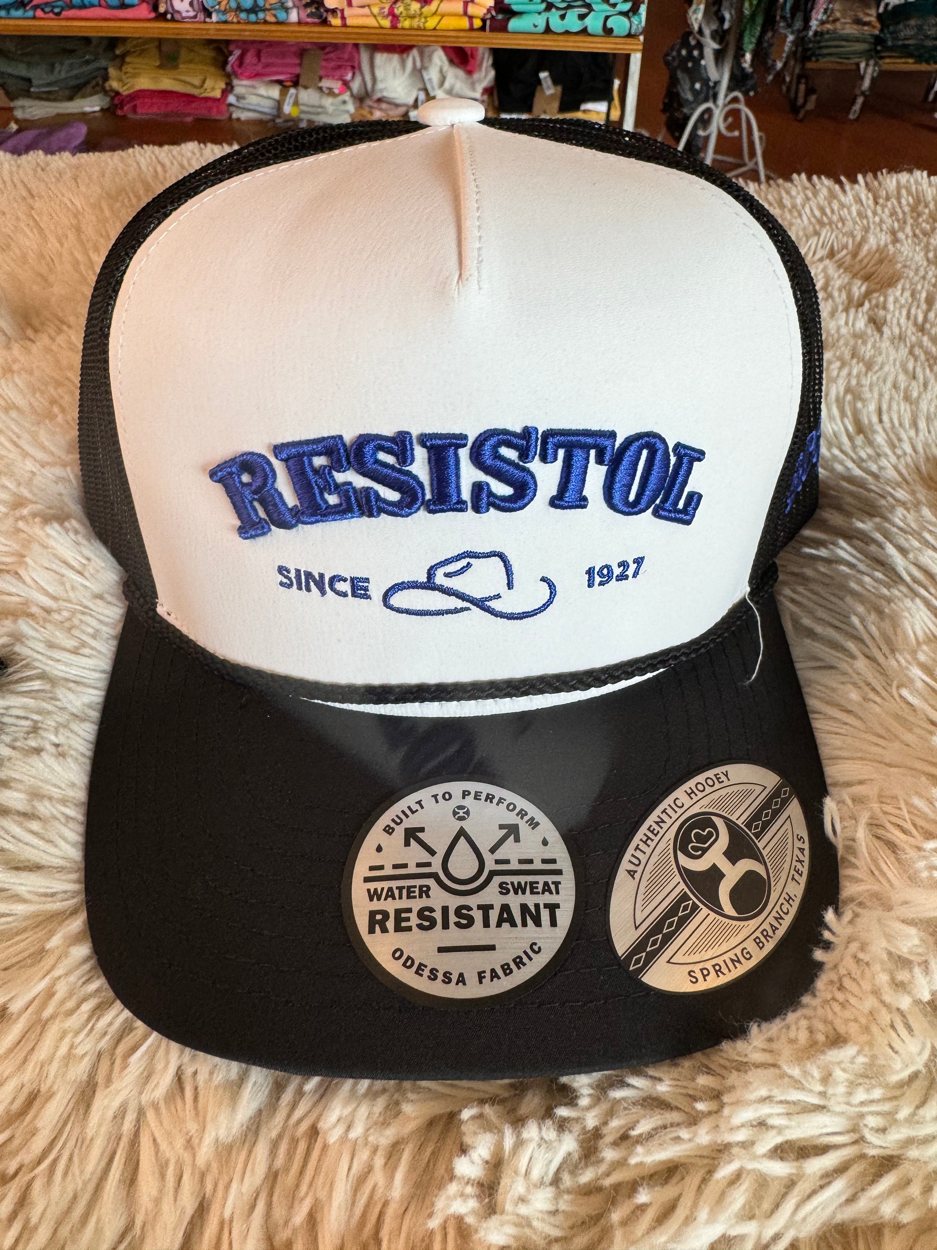 Resistol White/Black Hooey Cap – Triple A Farm & Ranch, LLC