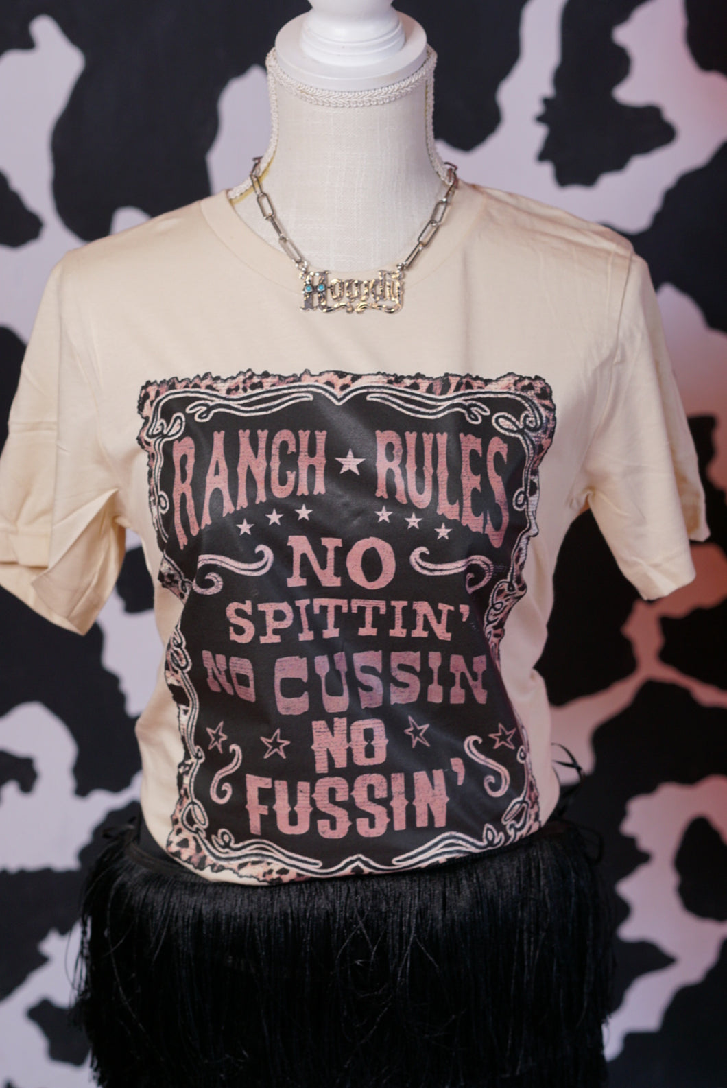Ranch Rules Tee