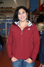 Load image into Gallery viewer, Hooey Women’s Maroon Soft-shell Jacket
