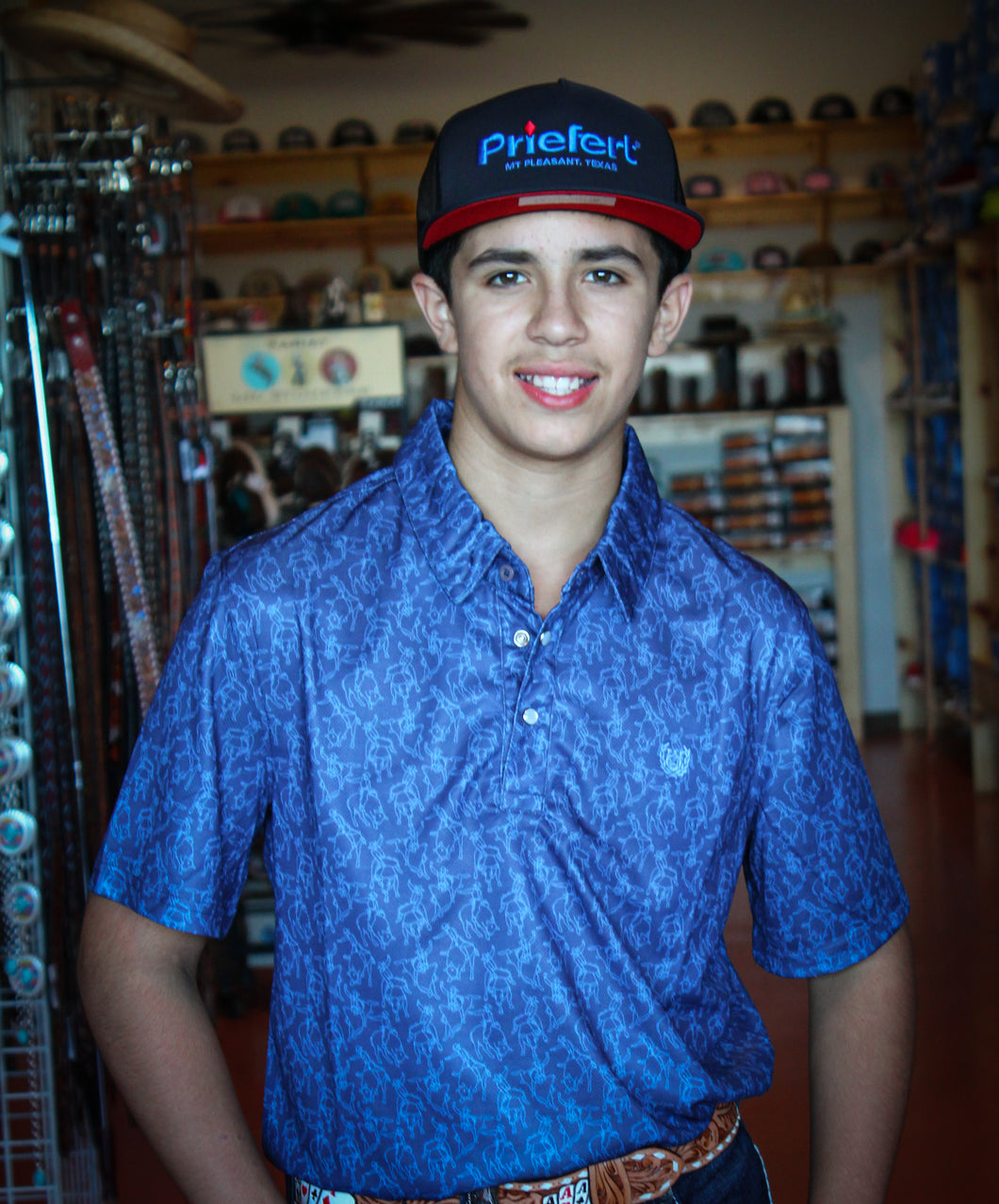 Rock & Roll Blue Rider Polo