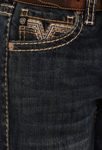 Load image into Gallery viewer, Rock &amp; Roll YOUTH Two Tone DarkWash Bootcut
