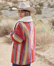 Load image into Gallery viewer, Lainey Wilson X Wrangler Sunburst Aztec Coat
